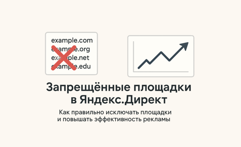 Запрещённые площадки в Яндекс.Директ: что это и как использовать правильно?!